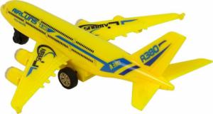 Lean Sport Samolot Pasażerski Żółty Napęd Światła Dźwięki 1