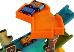 Lean Sport Kolorowy Tor Dla Autek Zjeżdżalnia Drzewko 6 Poziomów 3