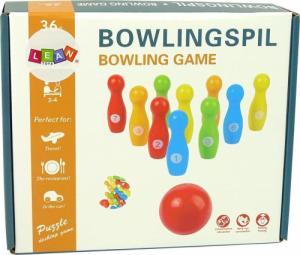 Lean Sport Drewniane Kręgle Gra Zręcznościowa Bowling Kręgielnia 4