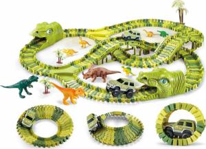 Lean Sport Ogromny Tor Dinozaurów Park Samochód Figurki 2
