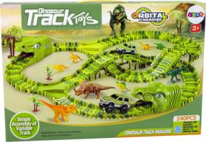 Lean Sport Ogromny Tor Dinozaurów Park Samochód Figurki 7