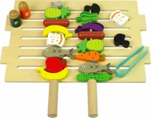 Lean Sport Drewniany Grill Akcesoria Barbecue Szaszłyki Grillowanie Pieczenie 3