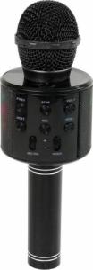 Lean Sport Mikrofon Bezprzewodowy USB Głośnik Nagrywanie Karaoke Model WS-858 Czarny 2