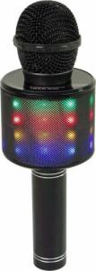 Lean Sport Mikrofon Bezprzewodowy USB Głośnik Nagrywanie Karaoke Model WS-858 Czarny 4