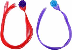 Lean Sport Głowa Lalki Akcesoria Koraliki Spinki Kolorowe Pasemka 3