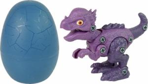 Figurka Lean Sport Zestaw Dinozaur Stygimoloch z Jajkiem DIY Śrubokręt Fioletowy 2