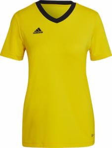 Adidas Koszulka damska adidas Entrada 22 Jersey żółta HI2125 : Rozmiar - 2XS 1