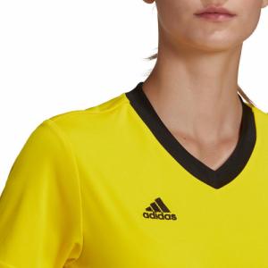 Adidas Koszulka damska adidas Entrada 22 Jersey żółta HI2125 : Rozmiar - XS 8