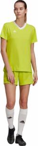 Adidas Koszulka damska adidas Entrada 22 Jsy limonkowa HC5080 : Rozmiar - 2XS 3