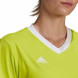 Adidas Koszulka damska adidas Entrada 22 Jsy limonkowa HC5080 : Rozmiar - 2XS 7