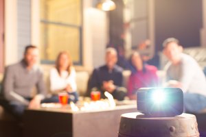 Projektor Philips Projektor mobilny Philips PicoPix Max TV, 1920x1080, 16:9, 1000:1, czarny 12