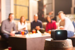 Projektor Philips Projektor mobilny Philips PicoPix Max TV, 1920x1080, 16:9, 1000:1, czarny 13