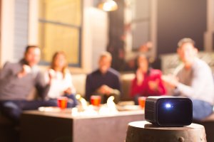 Projektor Philips Projektor mobilny Philips PicoPix Max TV, 1920x1080, 16:9, 1000:1, czarny 14