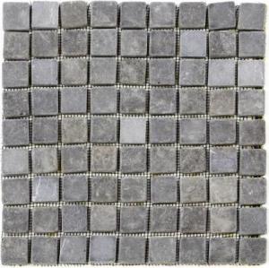 Divero Mozaika marmurowa Garth szara okładzina 1 m2 1