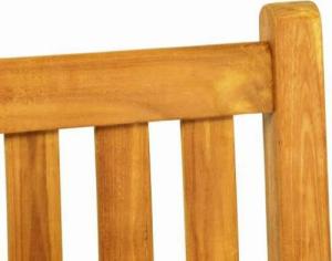 Divero Ławka ogrodowa 2-osobowa drewniana 120 cm 2