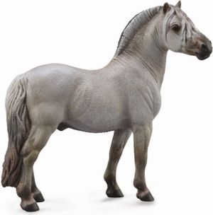 Figurka Collecta Koń Fjord stallion szary (88632) 1