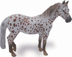 Figurka Collecta Klacz British Spotted Pony maści kasztan leopard (88750) 1