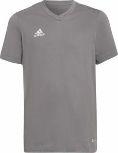 Adidas Koszulka dla dzieci adidas Entrada 22 Tee szara HC0444 : Rozmiar - 116cm 1