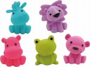 LUXMA GUMOWE ZABAWKI ZABAWKA DO KĄPIELI PISZCZAŁKI ZOO 0019 2