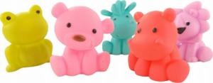 LUXMA GUMOWE ZABAWKI ZABAWKA DO KĄPIELI PISZCZAŁKI ZOO 0019 4