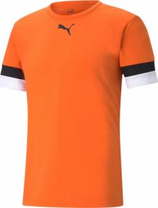 Puma Koszulka męska Puma teamRISE Jersey pomarańczowa 704932 08 : Rozmiar - 2XL 1