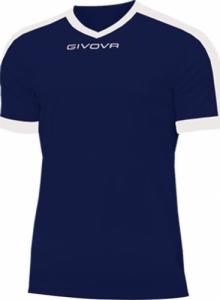 Givova Koszulka Givova Revolution Interlock granatowo-biała MAC04 0403 : Rozmiar - 2XL 1