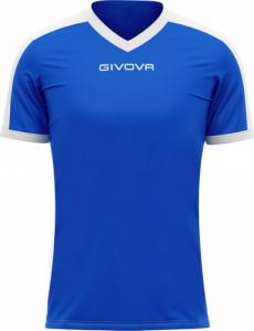 Givova Koszulka Givova Revolution Interlock niebiesko-biała MAC04 0203 : Rozmiar - XL 1