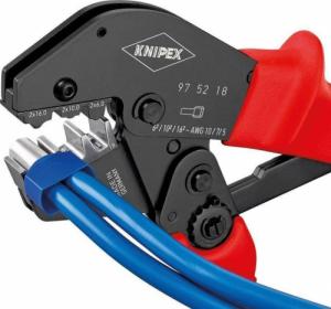 Knipex Szczypce dźwign.do zagn. do tulejek kabl.Twin 2x6,2x10 i 2x16qmm 3