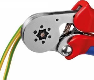 Knipex Szczypce dźwigniowe do zagniatania 97 55 14 7