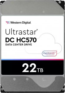 Dysk serwerowy WD Ultrastar DC HC570 22TB 3.5'' SATA III (6 Gb/s)  (0F48155) 1