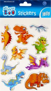 Sticker BOO Naklejki Sticker BOO Dinozaury 1