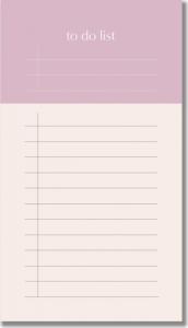 Make It Easy To do list. Lista zadań - Lavender Flower! 1