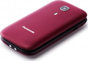 Telefon komórkowy Panasonic KX-TU400 Czerwony 3
