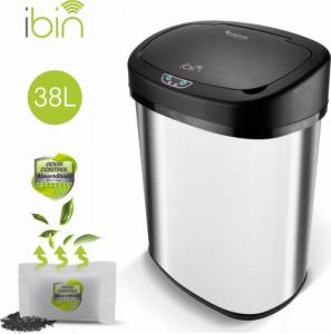 Kosz na śmieci TurboTronic bezdotykowy chrom (TT-SB48) 11