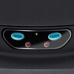 Kosz na śmieci TurboTronic bezdotykowy chrom (TT-SB48) 10