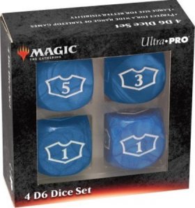 Ultra-Pro Ultra-Pro: Magic the Gathering - Blue Mana - 22 mm Deluxe Loyalty Dice Set 1