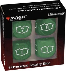 Ultra-Pro Ultra-Pro: Magic the Gathering - Forest - 22 mm Deluxe Loyalty Dice Set 1
