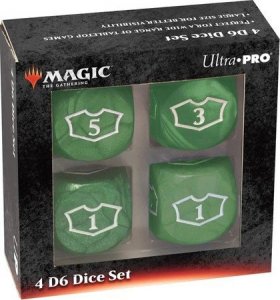 Ultra-Pro Ultra-Pro: Magic the Gathering - Green Mana - 22 mm Deluxe Loyalty Dice Set 1