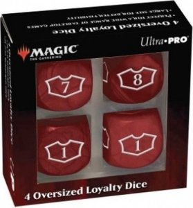 Ultra-Pro Ultra-Pro: Magic the Gathering - Moutain - 22 mm Deluxe Loyalty Dice Set 1