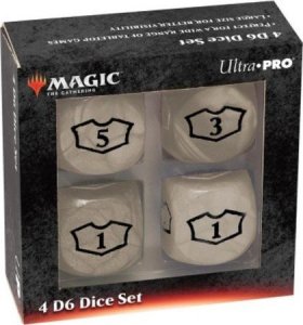 Ultra-Pro Ultra-Pro: Magic the Gathering - White Mana - 22 mm Deluxe Loyalty Dice Set 1