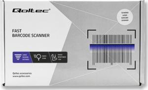 Czytnik kodów kreskowych Qoltec Czytnik kodów kreskowych Qoltec laserowy 1D | USB | Czarny 6