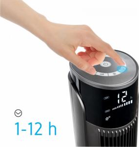 Termowentylator Yoer Cichy WENTYLATOR Kolumnowy KLIMATYZER Przenośny KLIMATYZATOR Jonizacja NATURALNY WIATR + Pilot+WiFi - YOER Cascado TFC06G 11