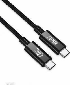 Kabel USB Club 3D USB-C - USB-C 2 m Czarny (CAC-1575) 1
