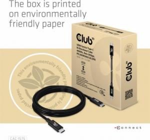 Kabel USB Club 3D USB-C - USB-C 2 m Czarny (CAC-1575) 11
