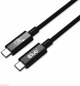 Kabel USB Club 3D USB-C - USB-C 2 m Czarny (CAC-1575) 2