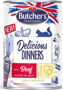 Butcher’s Butcher's Delicious Dinners kawałki z wołowiną w galaretce 400g 1