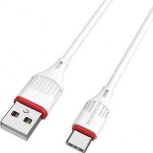 Kabel USB Borofone Borofone Kabel BX17 Enjoy - USB na Typ C - 2A 1 metr biały 1