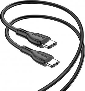 Kabel USB Borofone Borofone Kabel BX51 Triumph - Typ C na Typ C - 60W 1 metr czarny 1