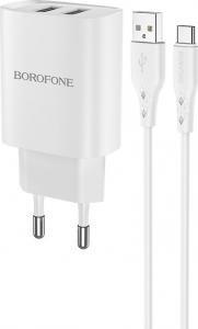 Ładowarka Borofone BN2 2x USB-A 2.1 A (ŁAD001401) 1