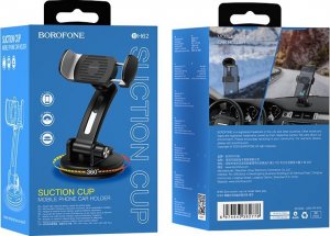 Borofone Borofone Uchwyt Samochodowy BH62 Bora na szybę czarny 9